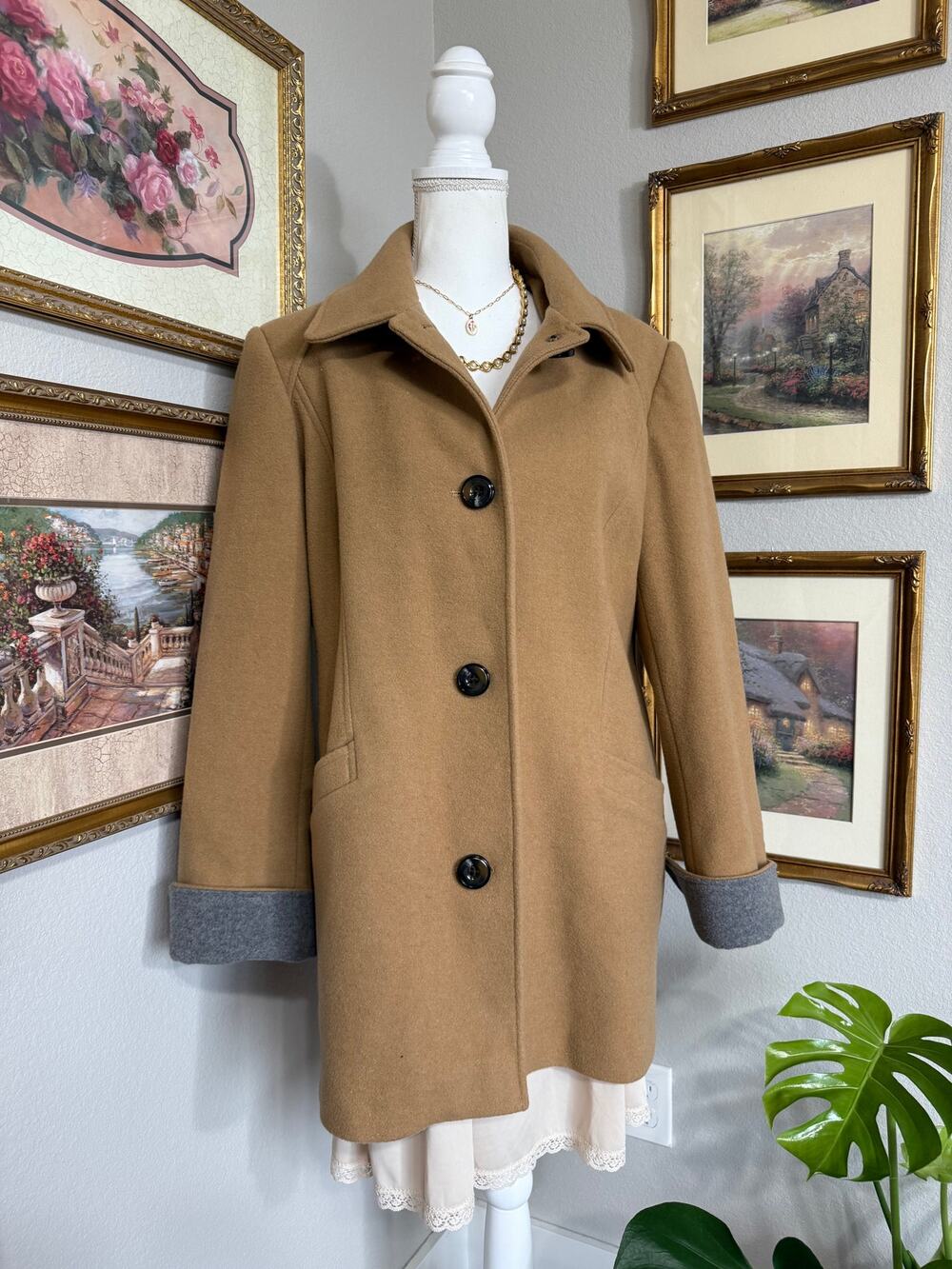Camel Wool Coat